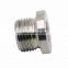 Hot Sale Zinc Plated Oil Screw Socket Head Pipe Plug Din908 Npt 1/4\