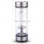 Gift double wall borosilicate glass drinking cup water bottle with 304 stainless steel tea filter