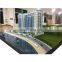 3d architectural scale models supplies for apartment building