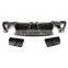 C117 W117 Cla250 Cla45 Cla Frp Rear Bumper Diffuser Fit For Mercedes Benz Non Amg Bumper