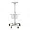 Hot Sale Aluminum Monitor ECG Machine Trolley Cart for Hospital