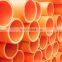 Duct Orange Cable 7 Pvc Casing With Thread Protector For Water And Oil Well MPP Pipe