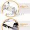 Wesda zinc alloy bathroom accessories decorative stainless steel coat hook for towel 831