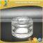 Clear Cream Glass Bottles