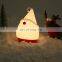 Best Christmas Gift Soft Silicone Snowman Night Light LED Baby Night Light for Kids