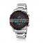 Naviforce 9024 Fashion Men's Quartz Watch Sport Waterproof Army Military Digital LED Wristwatch