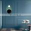 Nordic Simple Luxury Metal Glass Ball Wall Lamp for Bedroom Bedside Living Room Decoration Sconce