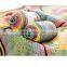 Best Quality 45%Cotton 55% Acrylic blend Ball Cake Yarn Crochet Rainbow Cotton Yarn For Crochet