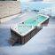 large outdoor freestanding fibreglass balboa swim spa hot tub swimming pools bathtub 6m for family