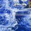 Good Price Non Slip Cream Color Restaurant Blue Floor Kitchen Tiles Design