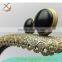 16.5*7.5cm purse bags metal frame with black gems