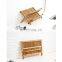 Unique Wooden Plate Rack Restaurant Premium Foldable Coffee Cup Storage Holder Drainer