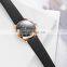 SHENGKE Black Leather Rose Gold Case Watch Wrist K9003 Couple Watches Unisex Couple Watches Women and Men Dropshipping