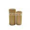 Wholesale Luxury Custom Print Kraft Paper Cardboard Cylinder Round Tube deodorant Packaging Box With Lid For Tea Coffee Cosmetic