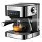 High Quality 1.6L Removable Water Tank 20Bar Semi-Automatic Espresso Coffee Machine With Milk Frother
