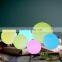 led solar motion sensor light ball DC recharge sphere orb ornament lampara colgante
