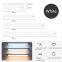 Ultra-Thin Modern Design Wireless LED Closet Lamp Rechargeable Intelligent Motion Sensor Night Light Wall Mounted Home Kitchen