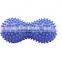 Hard spiky hand foot mini handheld PVC peanut massage ball