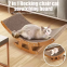MEOW LOVE 2 Sets of Cat Corrugated Cardboard Multi-Shape Design With Catnip Combination No Scraps Can Be Customized Patterns