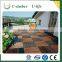 Easy to Use WPC Diy Decking Tiles Flooring