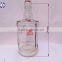 450ml hexagon white glass liquor bottle with aluminum cap