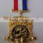 custom high quality sports medal with real gold plating