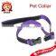 Pet Collar and Dog Lead,Purple or any pantone color