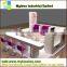 Salon nail table/nail polish table/red nail manicure table