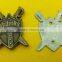 Arrow Shape Metal Badges For Handbag -- MZ3853