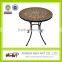 Elegant design metal patio mosaic outdoor furniture living room mosaic metal furniture