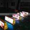 Hot selling waterproof double side Oscarled Trade Assurance car roof light box with low price