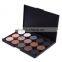 Natural 15 Colors Eye shadow Comestic Long Lasting Makeup Eyeshadow Palette For Women 3 patterns For Choose