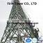 Self supporting tubular steel communication tower
