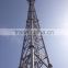 3-leg Guyed Mast communication tower for radio cell phone