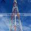 Galvanized self supporting telecommunication steel towers