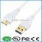 USB3.0 Cable AM To MicroB Cable Gold Plated Connecting Cable Mobile HD Cable