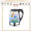 1.7L Color Changing Decor electrical Glass kettle