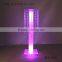 LED Lighting Party And Wedding Decorations New Design Crystal And Acrylic Flower Stand Wedding Decoration Materials(MCP-072)