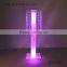 LED lighting party and wedding decorations new design crystal and acrylic flower stand wedding decoration materials(MCP-072)