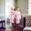 cute pajamas for girls bath gown flannel bathrobes for women with dog printed