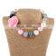 Baby Jewelry Sets- BubbleGum chunky necklace New flower beads necklace Chunky bracelet
