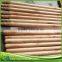 Customized long italian thread varnished wooden broom handle