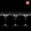 Handblown in stocks Martini glass set leadfree clear transparent crystal popular glassware