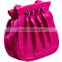 Handmade moroccan fuchsia leather handbag hand embossed bag TES009AB