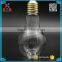 450ml luminous light bulb shape glass bottle for juice and beverage