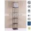 Contemporary Shelf Floor Lamp With Shade For Living Room