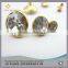 Gold Clear Crystal Rivet For Garment ,Splitted End Rivet