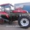 Big Tractor !! 120 hp 4WD Farm tractors with implements,front end loader,backhoe,log trailer with crane