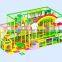 Kids educational equipment baby indoor used playground slides from Beijing Funmax
