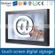 FlintStone 19 inch touch screen kiosk totem lcd display, heavy duty advertising player, touch advertising LCD video display
